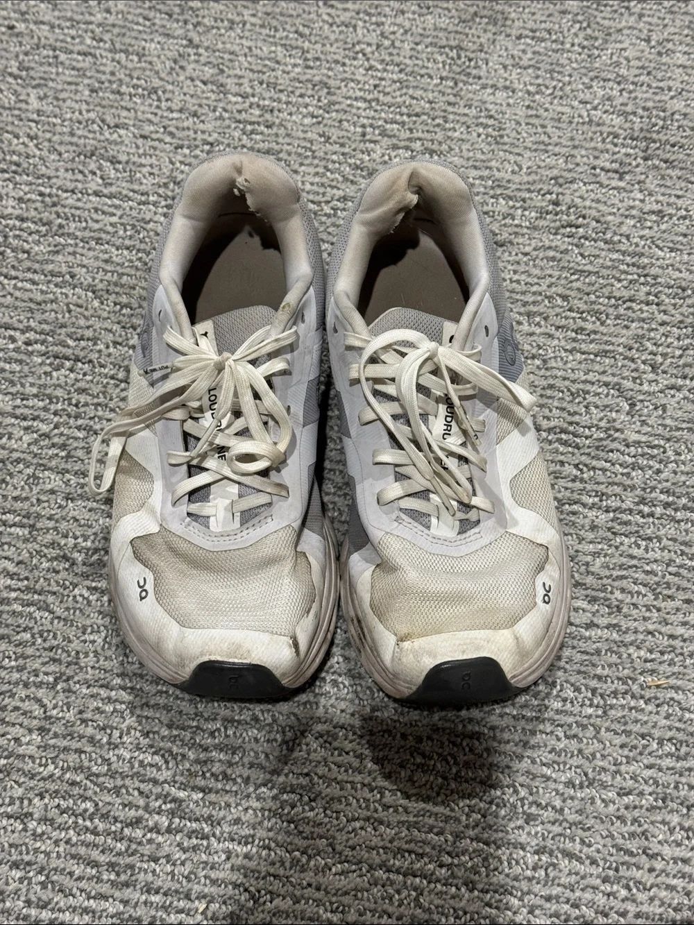 On Running Men's Athletic Sneakers in White